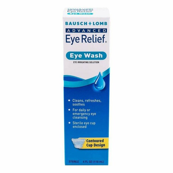 Bausch + Lomb Ophthalmic Solution Eyewash w/Boric Acide, 4 oz 701004